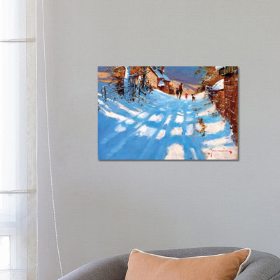 New Boots 1 Piece Wrapped Canvas Painting