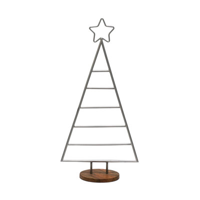 Metal Christmas Tree with Star
