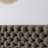 Tufted Upholstered Bed Headboard In Modern Button Design, Adjustable Solid Wood With Durable Metal Legs For Bedroom