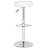 Bunky Swivel Upholstered Adjustable Height Counter Stool with Metal Frame-1400106087