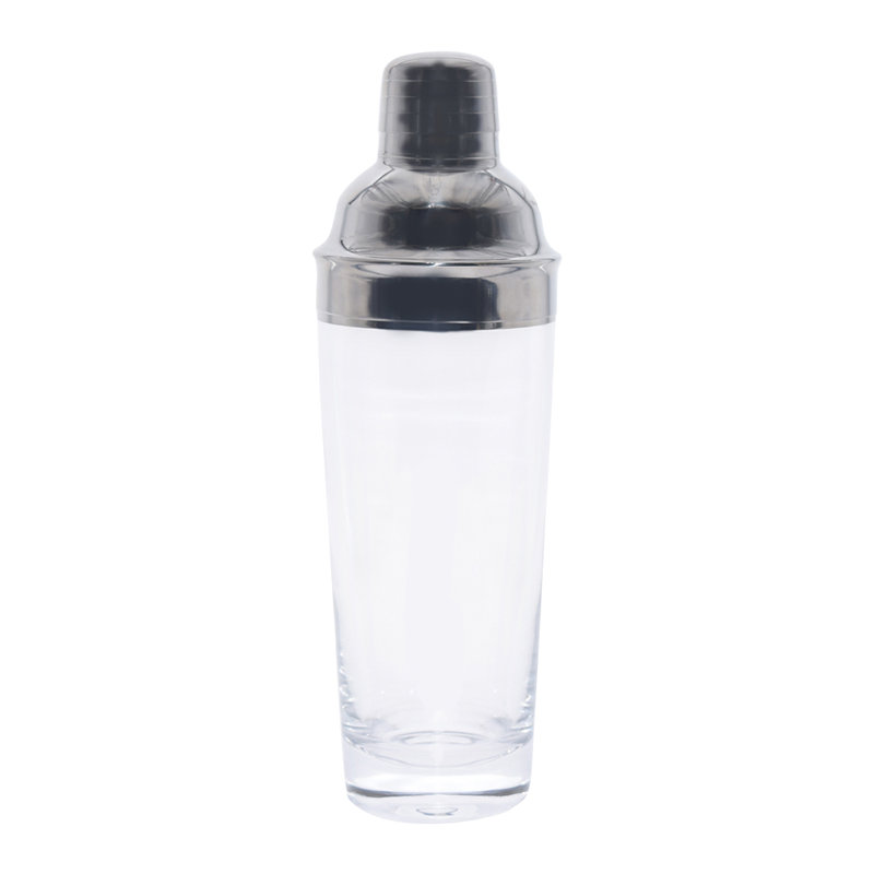 Shaker à cocktail en verre