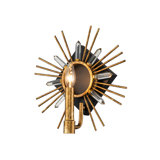 Sun King 1 Light Candle Wall Light