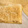 Oslo Ochre Shaggy Area Rug – Soft Polyester Carpet for Living Room & Bedroom, Hallway Runner & Mat
