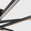 Sean Lavin Cityscape 8-light Medium Flush in Bronze with Crystal shade-1318656198-1318656197