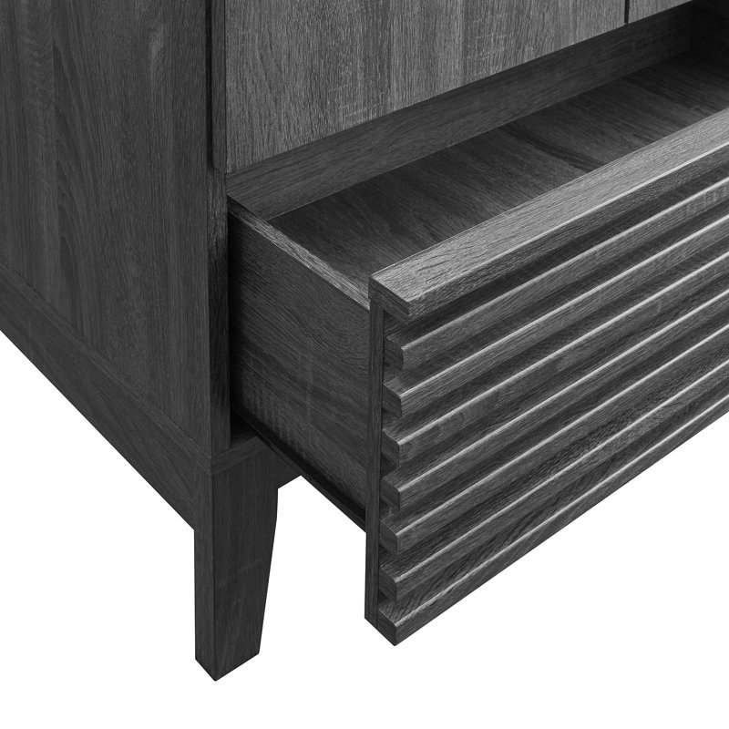 Modway Render Wardrobe, Black