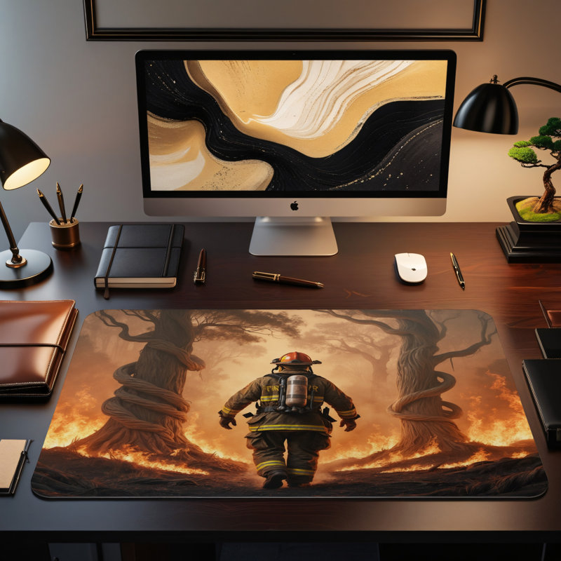 Polyester Desk Pad, 23.6x13.8