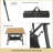 39-inch Aluminum Roll Up Folding Camp Table-113442841
