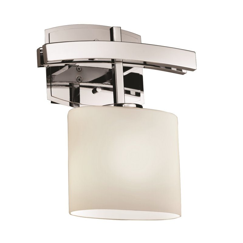 Appliquee à bras 1 lumières Araf, Chrome poli