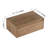 Wall-Mounted Vanity Cabinet with Mirror, Imitation Oak Finish Bathroom Storage Unit