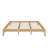 Bamboo Wood Platform Bed Frame-1782482079
