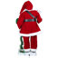 Animated And Musical Santa Claus Figure With Lighted "Merry Christmas" Mailbox - 30"