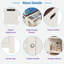 Support d'aquarium avec prises de courant, armoire de rangement et tiroir