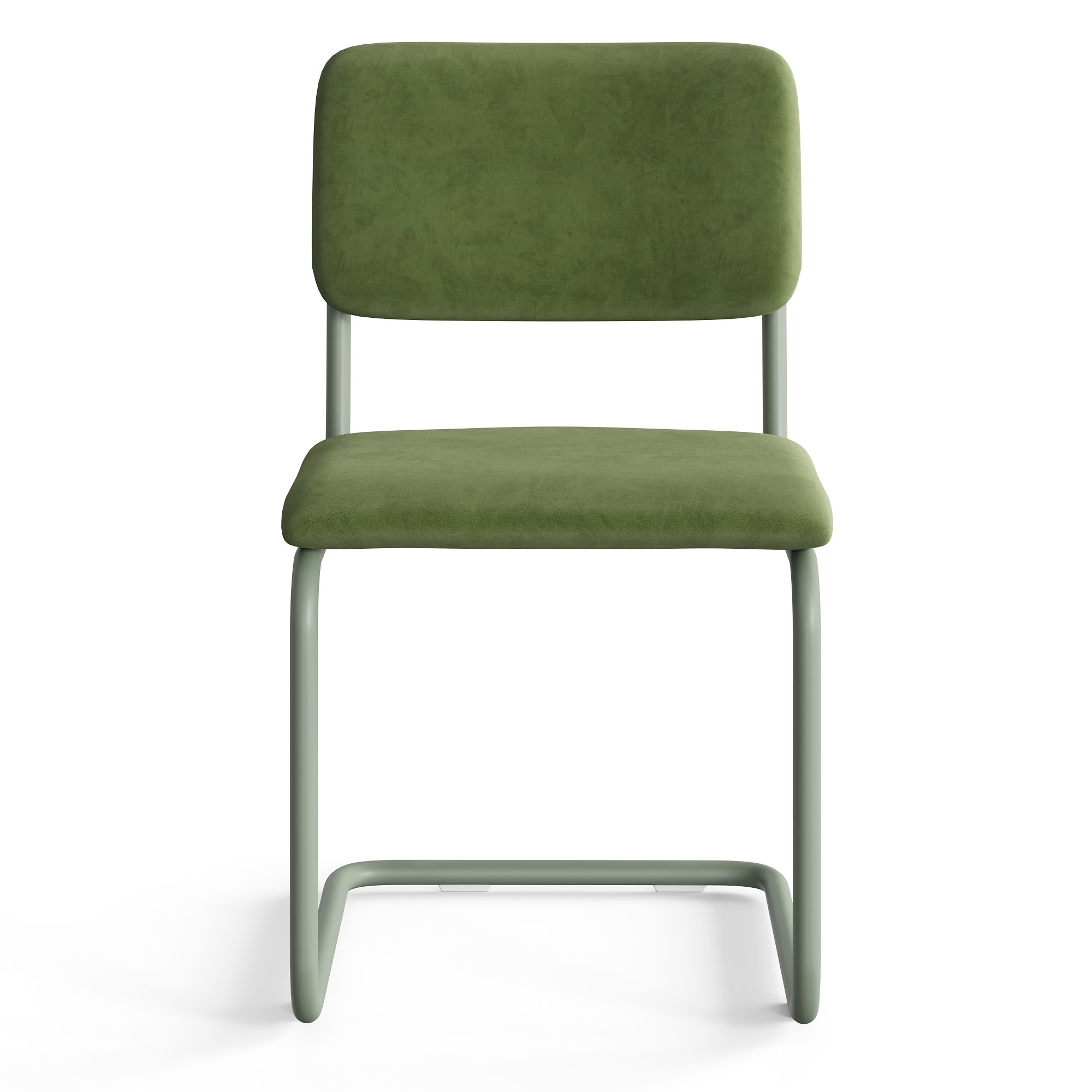 Walsh Tonal Velvet Dining Chair, Bella Forest