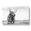 Highland Cow In Abstract - Wrapped Canvas Painting-55312707