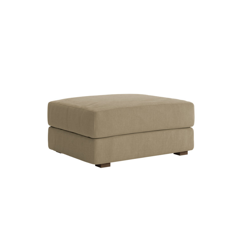 Elevate Ottoman, Sand Hemp Blend