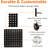 Basics 6-Cube Wire Grid Stackable Storage Shelves, 12 x 12-Inches, Black, 12.6"D x 26"W x 38"H-110001044