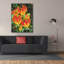  «Flame Lilies» par Delene Lambert, art mural sur toile, 40 po x 54 po-1790950657