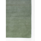 Momeni Hand Loomed Wool Ombre Area Rug in Green