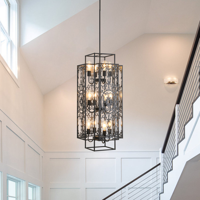12 - Light Lantern Chandelier