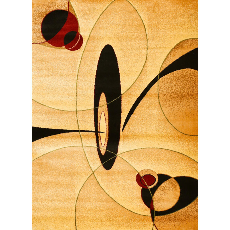 Tapis beige Fietje, Rectangle 2 pi x 3 pi 4 po