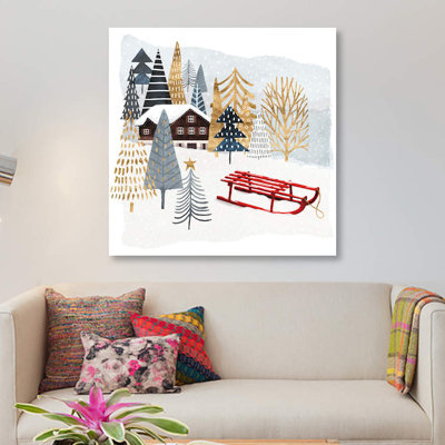 1 Piece Wrapped Canvas Wall Art