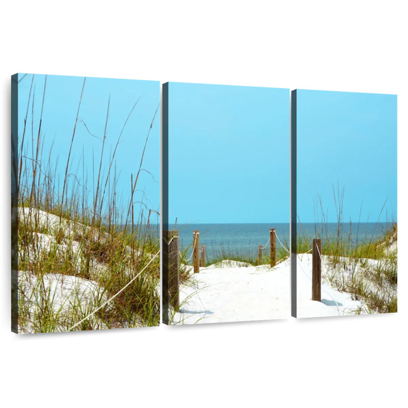 Plage de sable blanc Gillard I, H 36 po x l 57 po