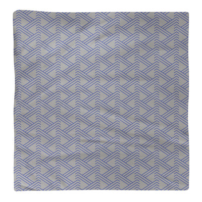 Serviette de table en coton Zig Zag
