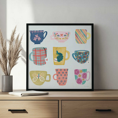 Tea Cups by Katie Doucette Art Print