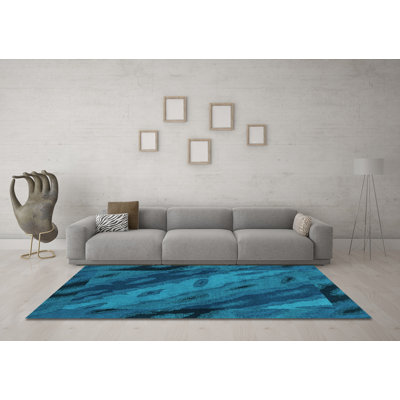 Dekklan Washable Animal Print Indoor Rug