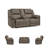 Tenielle Reclining Loveseat With Console