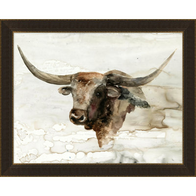 Long Horn 1 Print