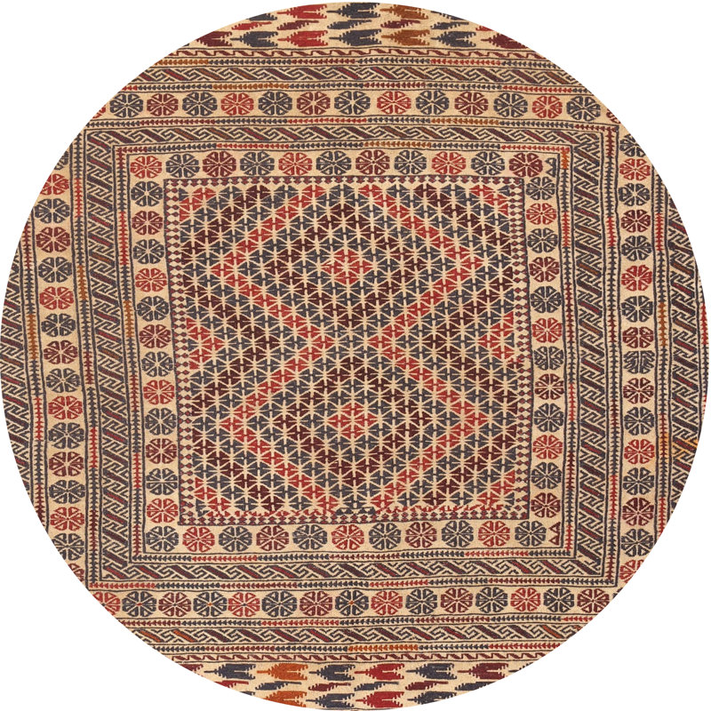 Oriental Indoor Rug, Round 6'