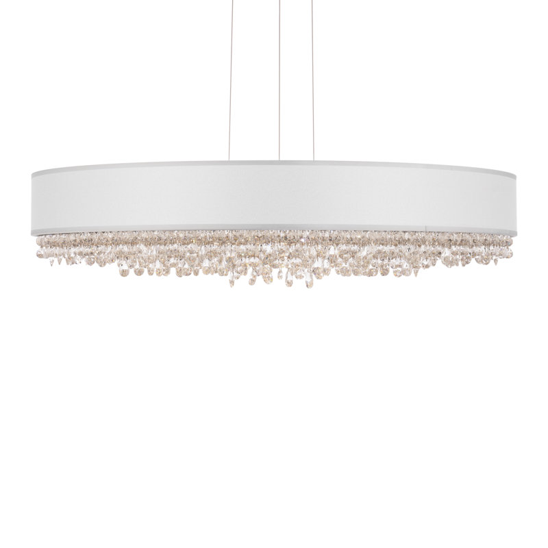 Eclyptix 1 - Light LED Chandelier, Silver