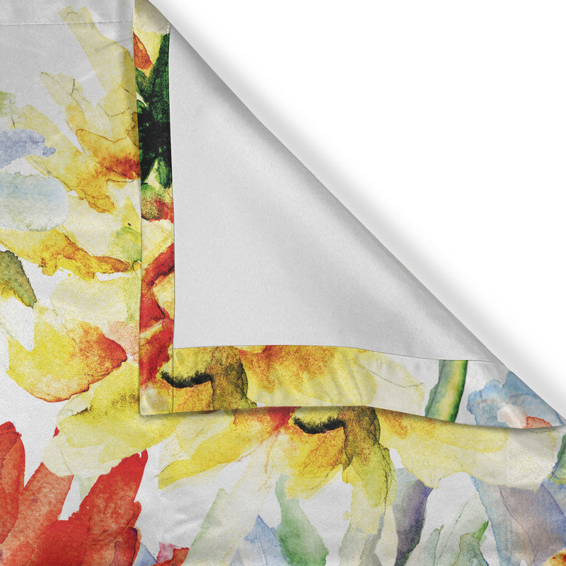 Semi Sheer Curtain Pair