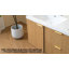 Ensemble de meuble-lavabo mural 59,3 po avec lavabo double SMC, 2 portes à fermeture en douceur, 2 tiroirs à fermeture en douceur et façades cannelées
