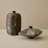 Lantern Vase-Soot-Wide