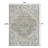 Macknair Bohemian Medallion Low-Pile Machine-Washable Cream/Brown/Green Rug-1386889929