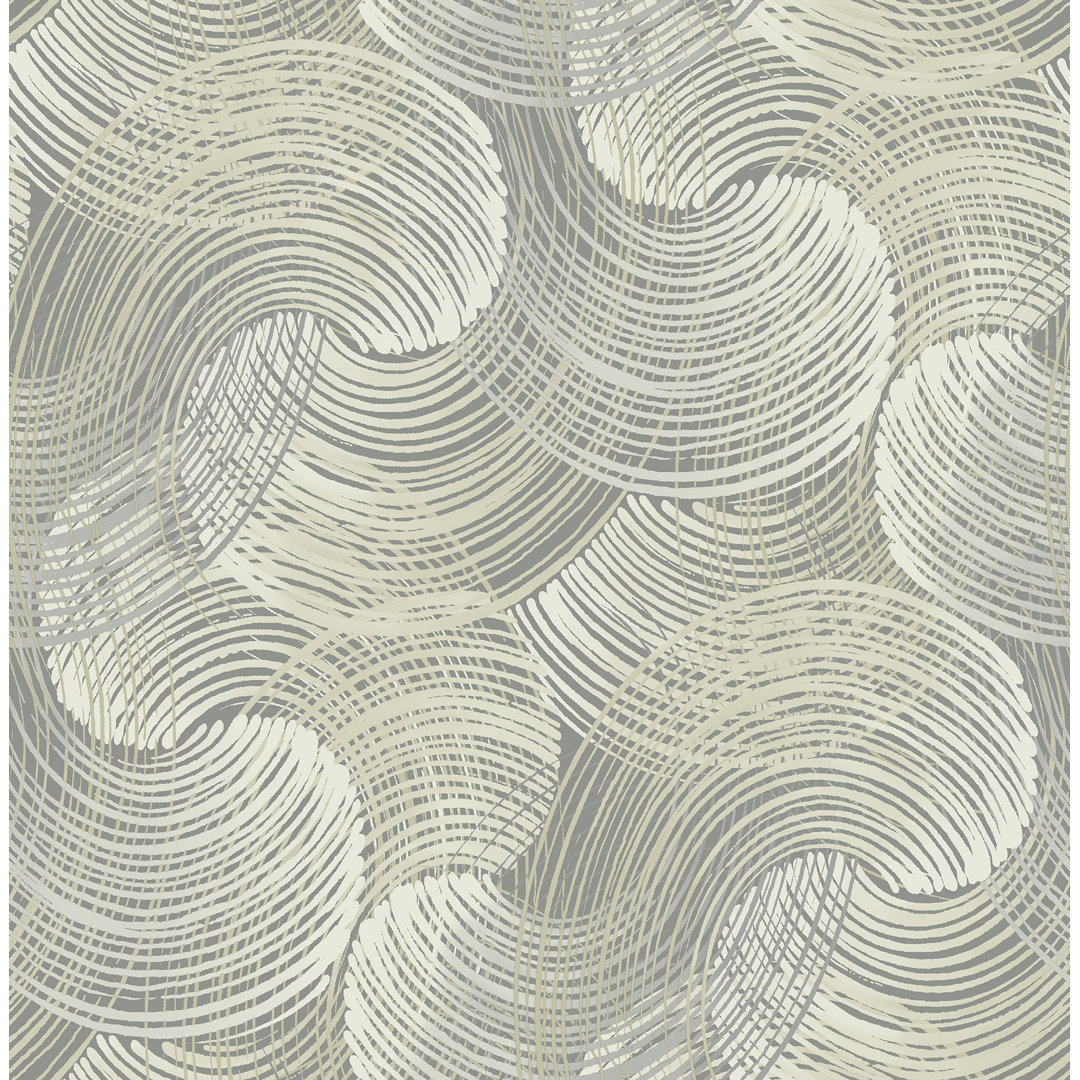 Karson Swirling 10.06m x 52.07cm Textured Paste the Wall Wallpaper Roll