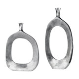 Cierra Handmade Metal Floor Vase