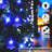 11.4 FT 96 LED Window Curtain String Lights Christmas Tree Twinkle Fairy Light 8 Modes Hanging Decor