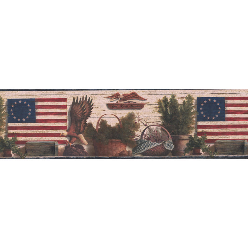 Feliz God Bless America Betsy Ross Original, Beige