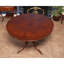 Table ronde en sapelli de 48 pouces