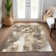 Rametta Washable Floral Indoor / Outdoor Rug