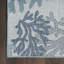 Tapis bleu / gris en polypropylène tissé à la machine Rectangle Alna-1436072896