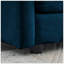 Canapé moderne, canapé modulaire à assise très profonde 3 pièces pour salon, canapé surdimensionné, canapé 3 places, causeuse et canapé simple, chenille bleue-118043688