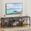 Meuble audio-vidéo avec console de rangement multimédia et tablettes pour barre de son, meuble télé-1363600892-1363600895