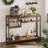 Rosevell 39.4" Console Table for Entryway with 4 Tier Storage Shelves-63962255