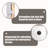 15.75"Small household white security safe