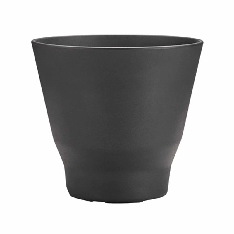 Pot à fleurs en plastique recyclé pour l'intérieur et l'extérieur - petit, H 18 po x l 18 po x P 18 po