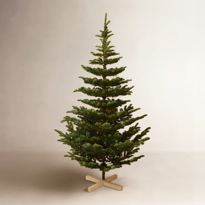 8' Pre-Lit Spruce Christmas Tree